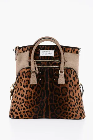 Maison Margiela MM11 Animal Patterned Ponyskin 5AC Handbag