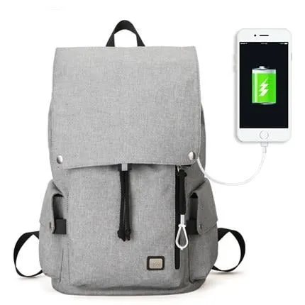 Mark Ryden Large Capacity Top Loading USB Charging School Backpack
