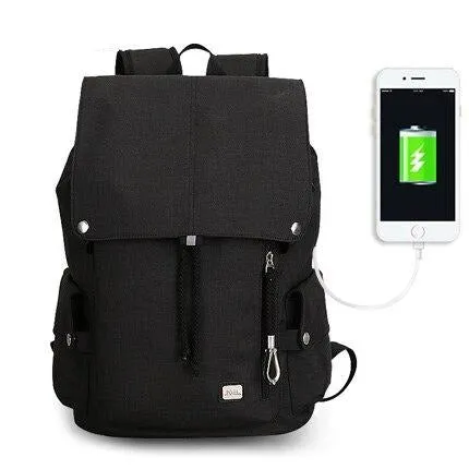 Mark Ryden Large Capacity Top Loading USB Charging School Backpack