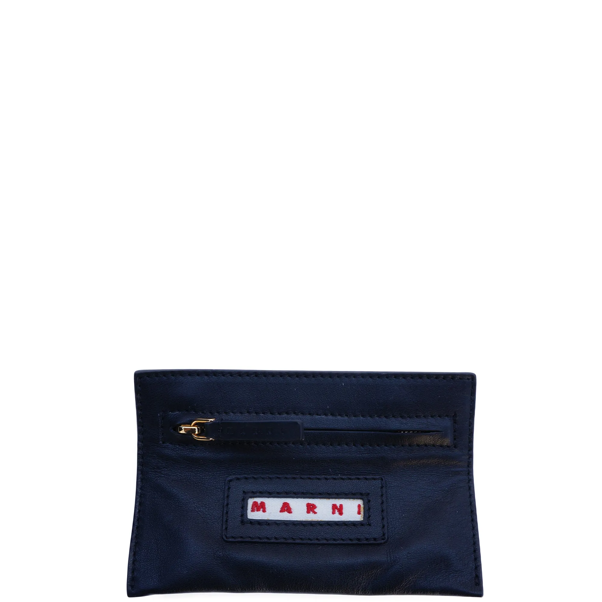 MARNI PANNIERI CALFSKIN LEATHER TOTE BAG