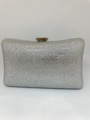 Matila Clutch Bag - Silver