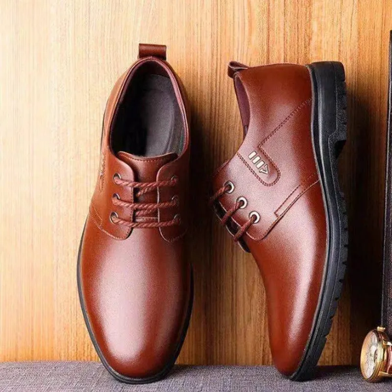 Men's Business Casual Soft Sole Leather Shoes