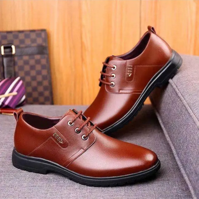 Men's Business Casual Soft Sole Leather Shoes