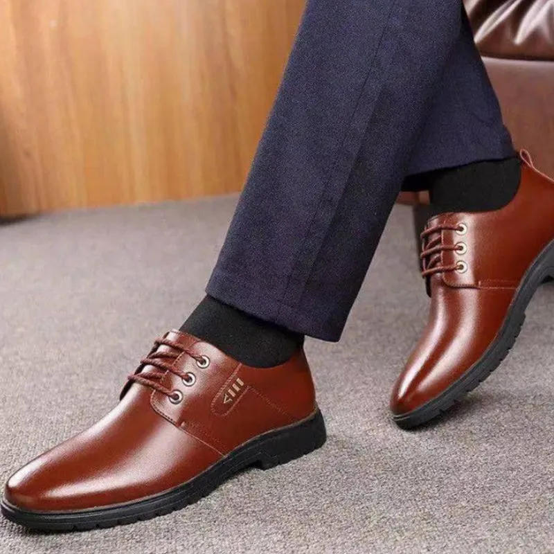 Men's Business Casual Soft Sole Leather Shoes