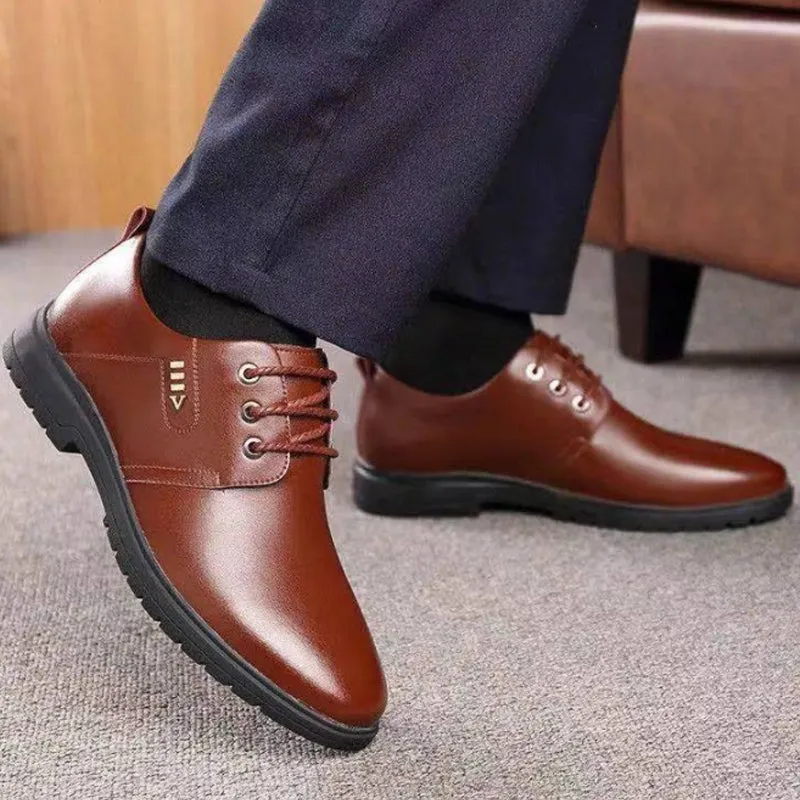 Men's Business Casual Soft Sole Leather Shoes