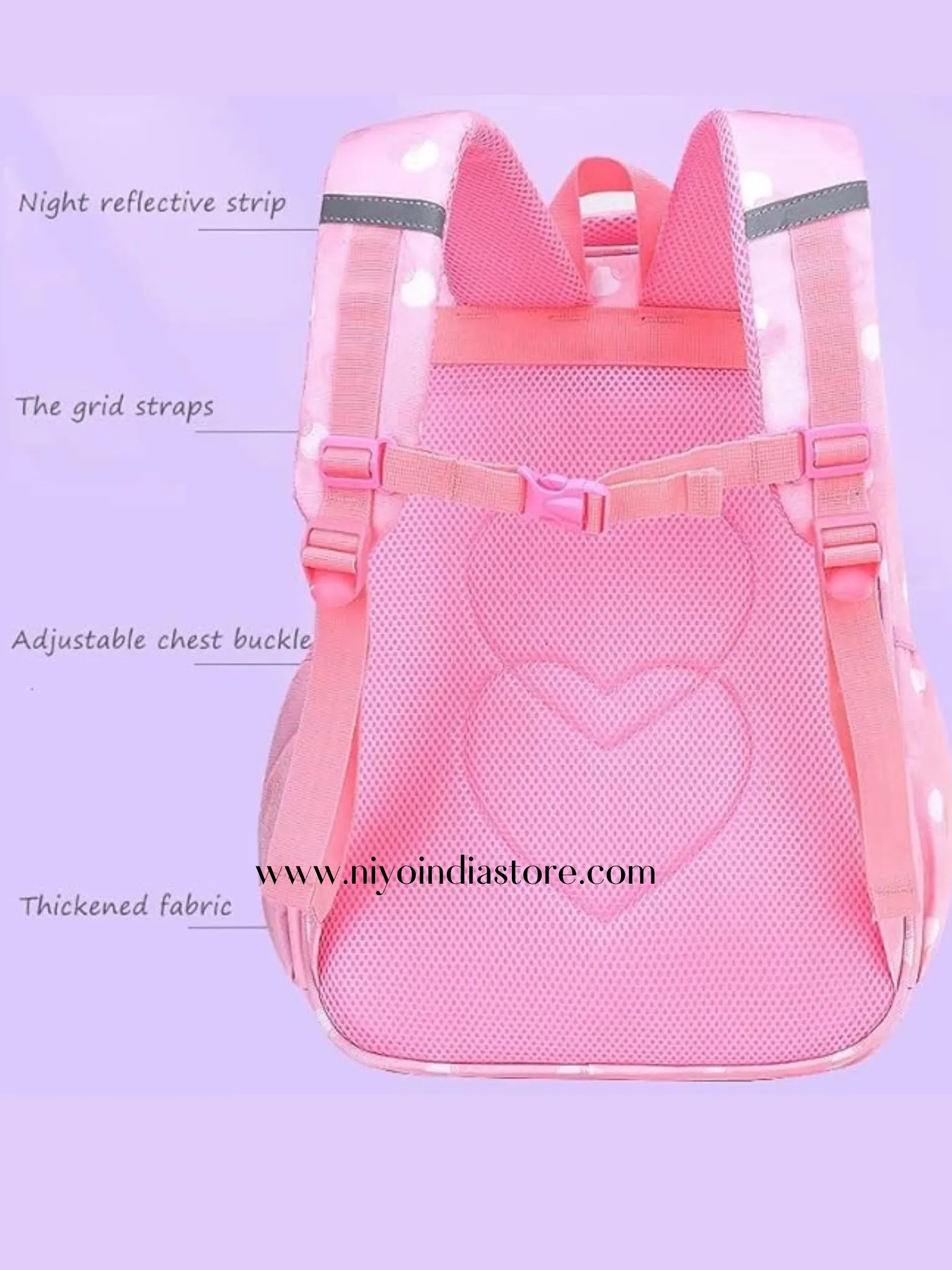 Mermaid Rainbow School Bag