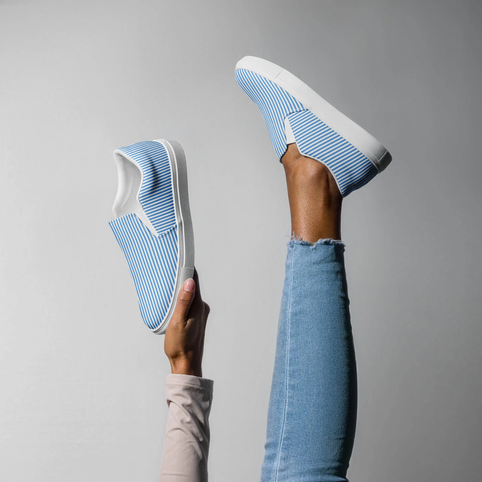 "The Parx Racers" Women’s Slip-on Canvas Shoes