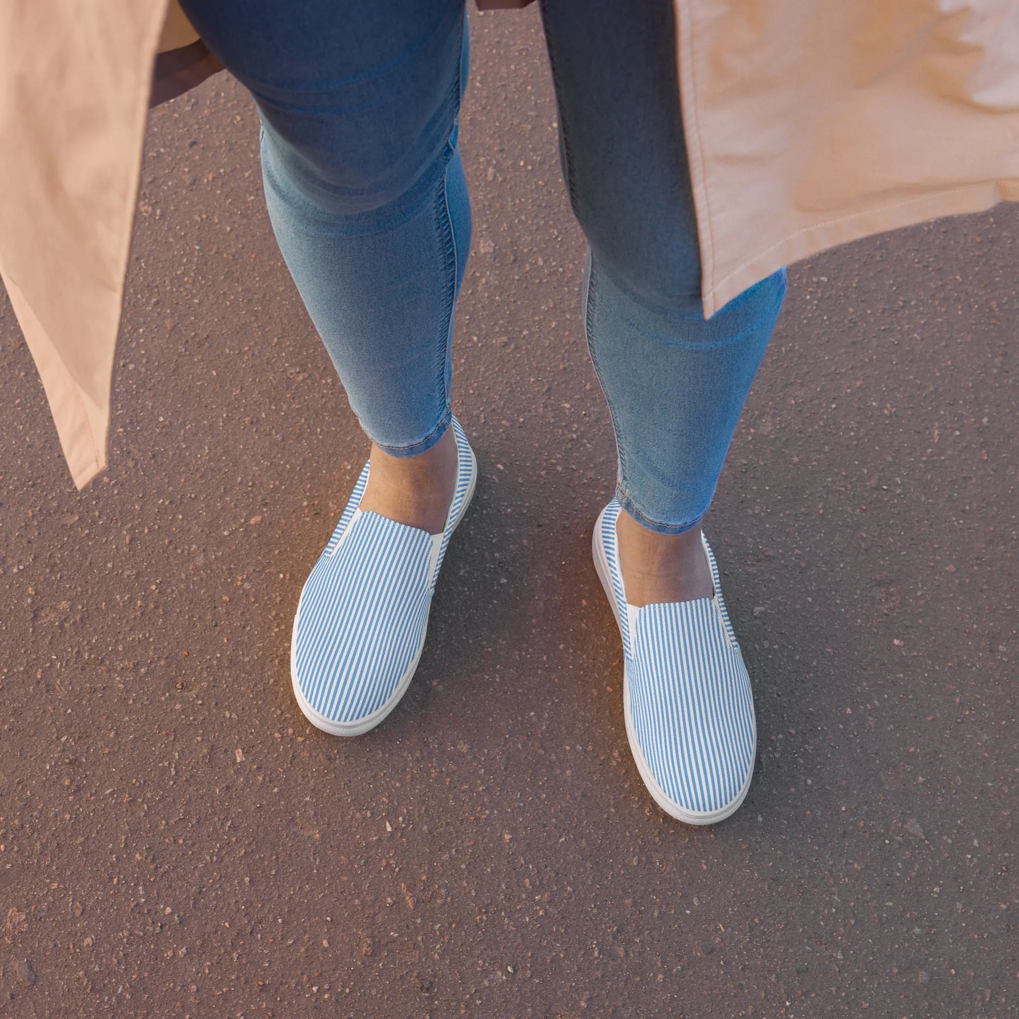 "The Parx Racers" Women’s Slip-on Canvas Shoes