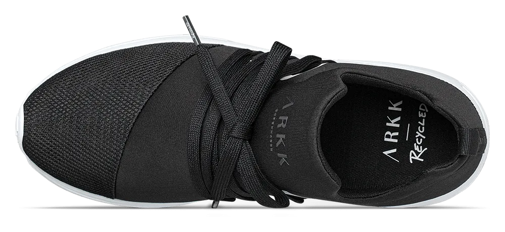 Raven Mesh PET S-E15 | Jet Black White | Men