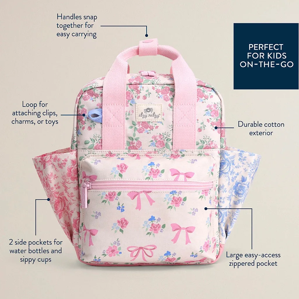 Ribbons   Roses Itzy Bitzy Backpack