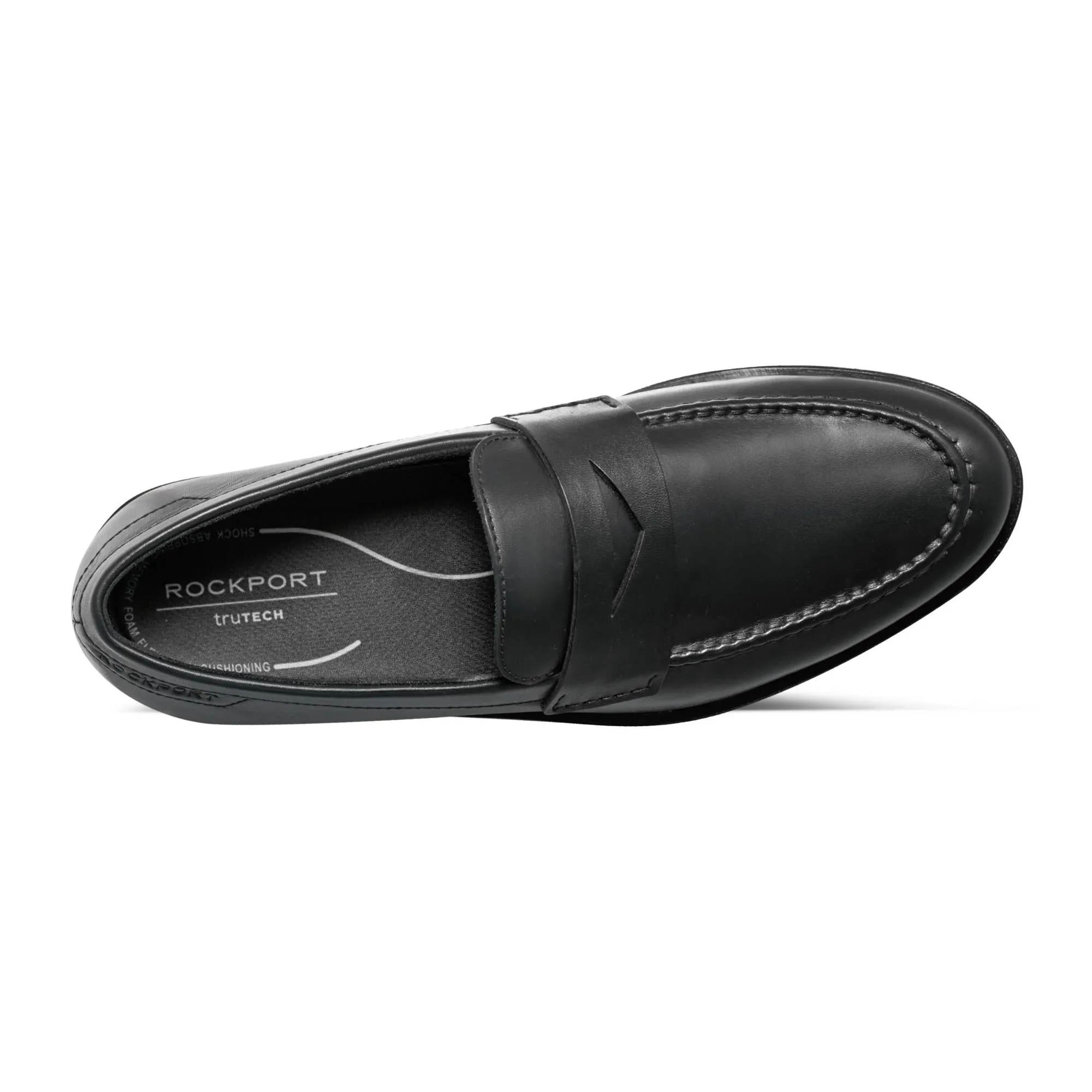 Rockport Men  SUTTON SLIP ON BLACK/HANNOVER(GR)