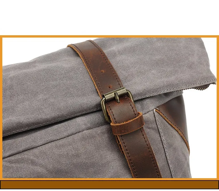 Rue Waxed Canvas Backpack