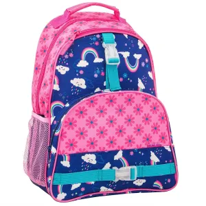 Stephen Joseph All Over Print 16 inch Backpack Rainbow