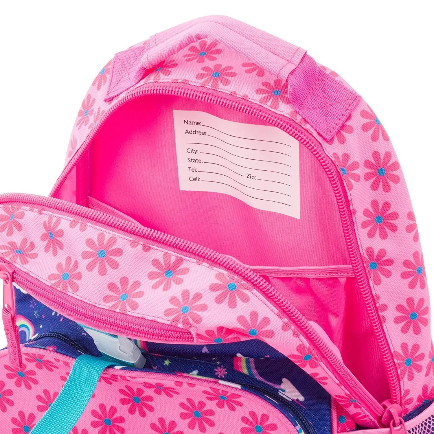 Stephen Joseph All Over Print 16 inch Backpack Rainbow