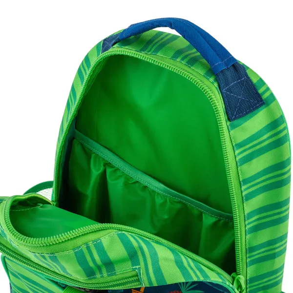 Stephen Joseph All Over Print Backpack - Green Dino