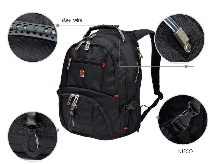 Swiss Military Waterproof Laptop Backpack