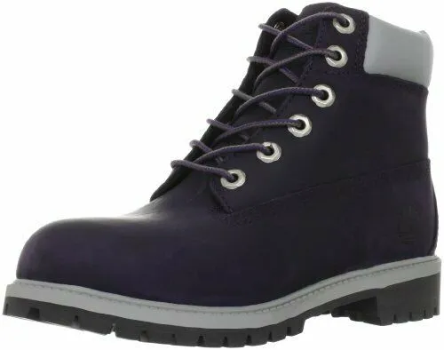 Timberland 31856 Toddler Little Kids Purple & Grey 6-Inch Boot Shoes BS420
