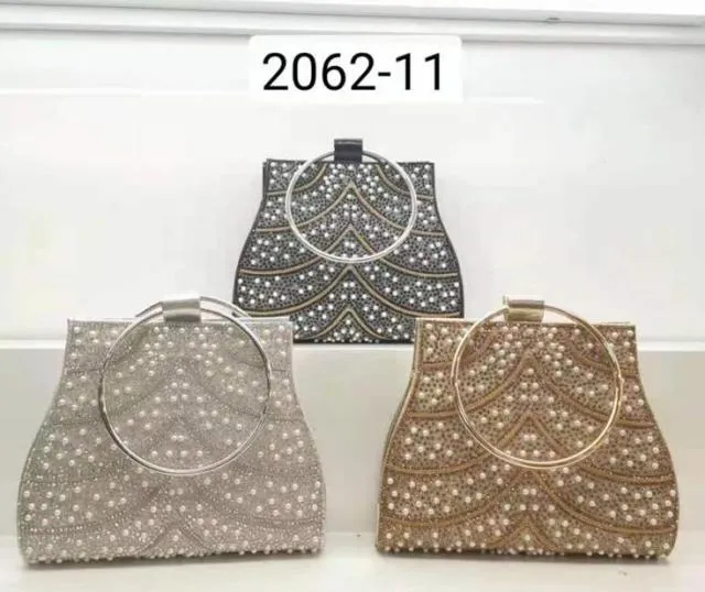 Woman Evening Bag Diamond Rhinestone Clutch Crystal Day Lady Wallet Wedding Purse Party Banquet Silver Handbags Clutches Tote
