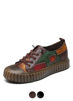 Xareni Women's Leather Loafer Shoes